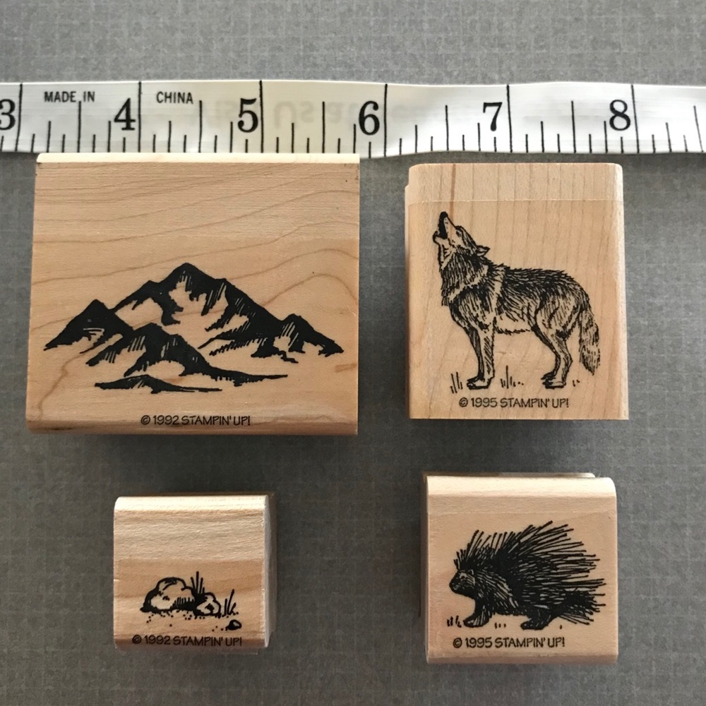 Crafting Rubber Stamps
